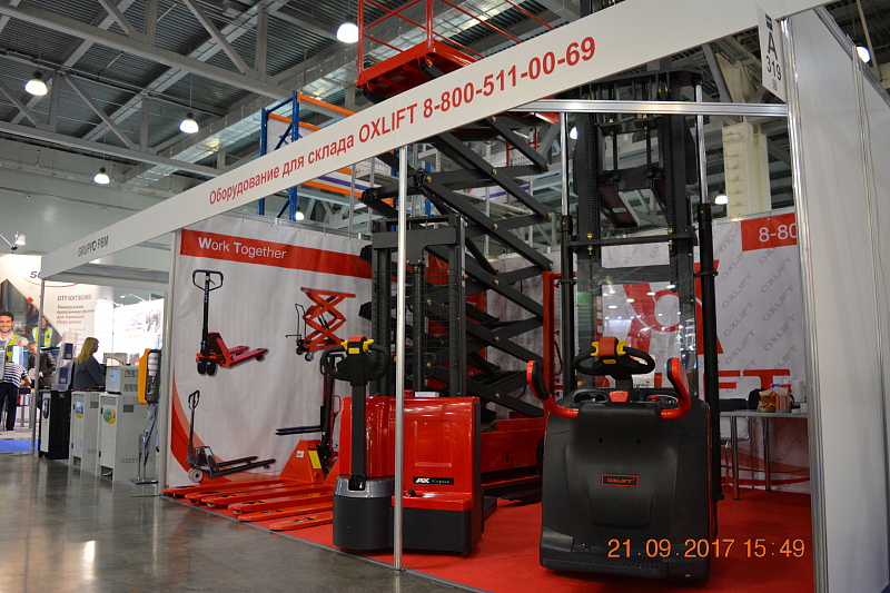 Выставка CeMat Russia OXLIFT с 19 по 21 Сентября 2017 г.