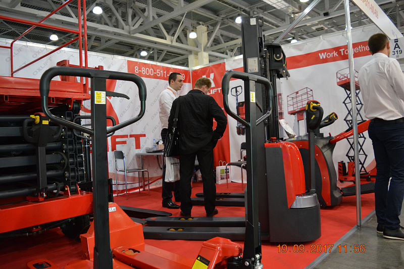 Выставка CeMat Russia OXLIFT с 19 по 21 Сентября 2017 г.