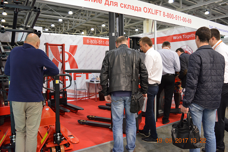 Выставка CeMat Russia OXLIFT с 19 по 21 Сентября 2017 г.